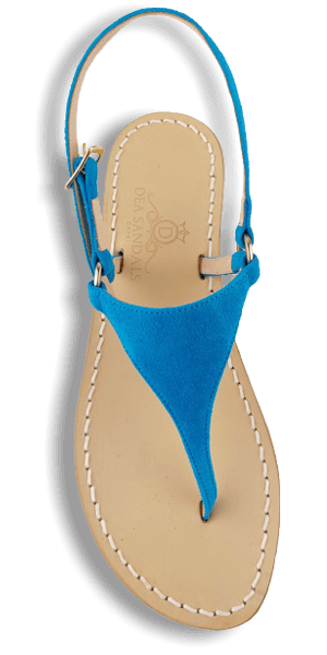 sandals capri sailing suede leather